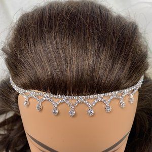 Gorgeous Bridal Teardrop Forehead band, Tierra, Ha